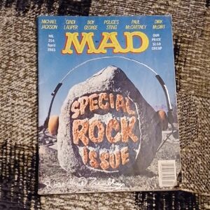 4/$30 MAD Magazine Special Rock Issue - April 1985 (#254)